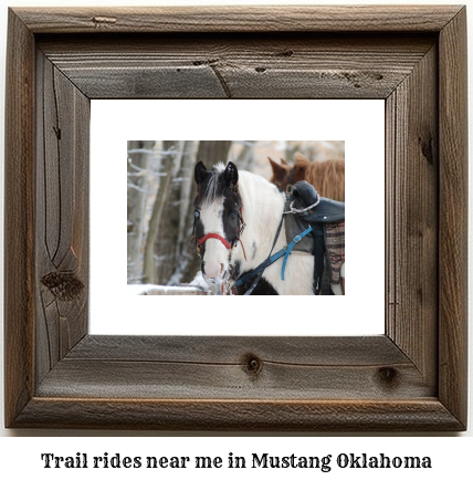 trail rides near me in Mustang, Oklahoma